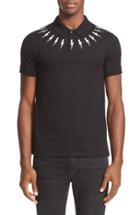 Men's Neil Barrett Thunderbolt Pique Polo