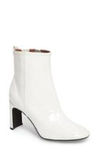 Women's Jeffrey Campbell Chapel Curved Heel Bootie .5 M - White