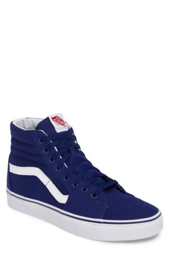 Men's Vans Sk8-hi Sneaker .5 M - Blue