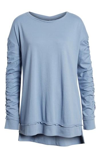 Women's Caslon Scrunch Sleeve Sweatshirt