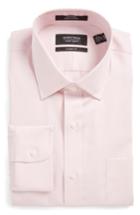 Men's Nordstrom Men's Shop Classic Fit Non-iron Solid Dress Shirt .5 - 35 - Pink
