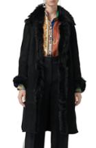 Women's Burberry Thetsford Genuine Shearling Jacket - Black