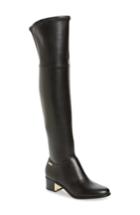 Women's Calvin Klein Carli Water Resistant Over The Knee Boot M - Black