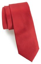 Men's 1901 Lucaya Solid Silk Tie, Size - Red