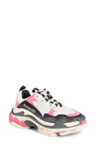 Women's Balenciaga Triple S Low Top Sneaker Us / 40eu - Pink