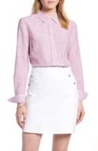 Women's 1901 Button Up Stripe Shirt - Pink