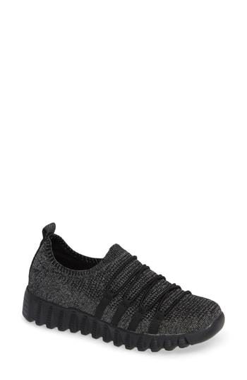 Women's Bernie Mev. Zip Elastic Slip-on Sneaker Us / 36eu - Grey