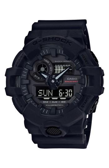 Men's G-shock Baby-g Neo Matte Black Resin Watch, 53.4mm