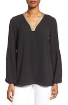 Women's Michael Michael Kors Metallic Trim Tunic