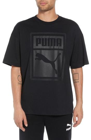 Men's Puma Chains T-shirt - Black