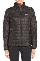 Women's Patagonia Nano Puff Water Resistant Jacket - Black