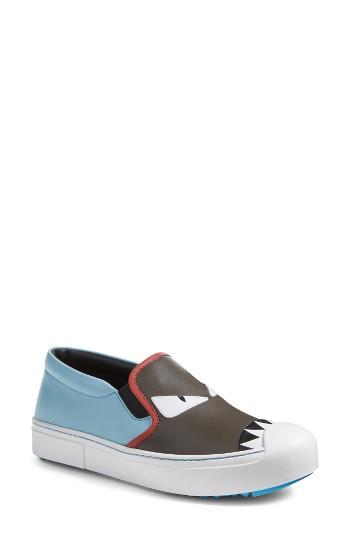 Women's Fendi Monster Sneaker Us / 38.5eu - Grey