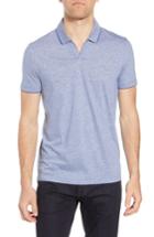 Men's Boss Plato Flame Polo Shirt, Size - Blue