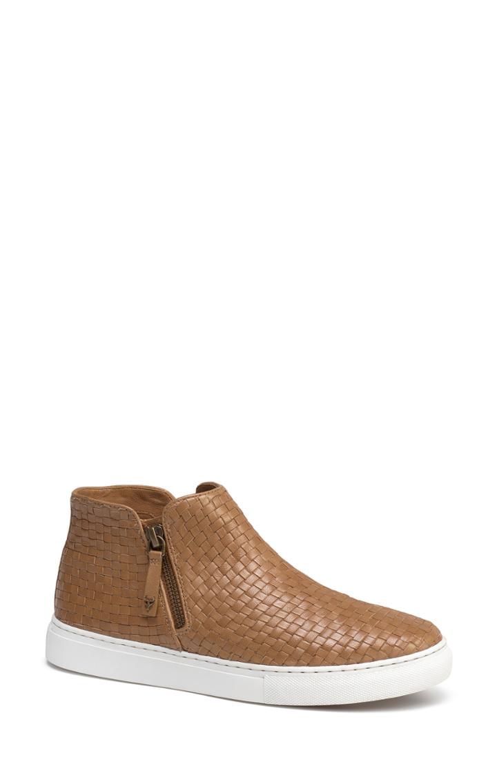 Women's Trask Lora Woven Sneaker Bootie M - Brown