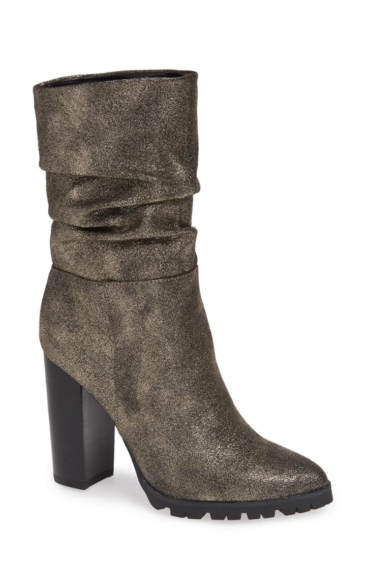 Women's Katy Perry Slouch Bootie .5 M - Metallic