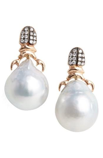 Women's Daniela Villegas Khepri Pearl Stud Earrings (nordstrom Exclusive)