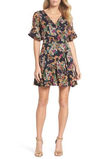 Women's Adelyn Rae Penelope Ruffle Dress - Blue