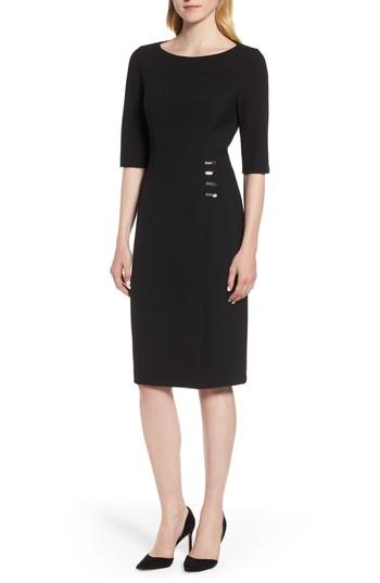 Women's Boss Disoma Sheath Dress - Black