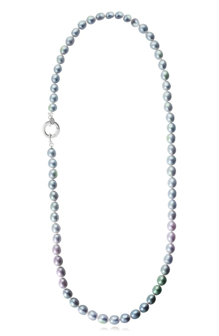 Women's Claudia Bradby Biography Pearl Necklace