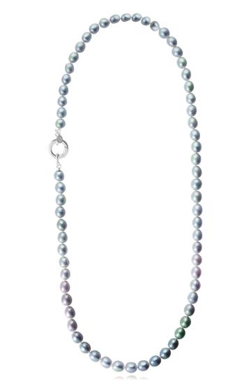 Women's Claudia Bradby Biography Pearl Necklace