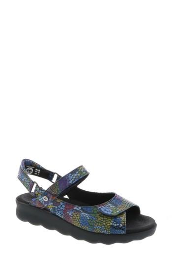 Women's Wolky Pichu Quarter Strap Sandal -10.5us / 42eu - Blue