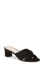 Women's Loeffler Randal Celeste Knotted Slide Sandal - Black