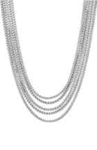 Women's John Hardy Classic Chain Five Row Sterling Silver Necklace