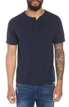 Men's Frame Slim Fit Henley T-shirt - Blue