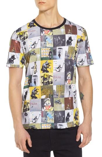 Men's Elevenparis Collage T-shirt - Black