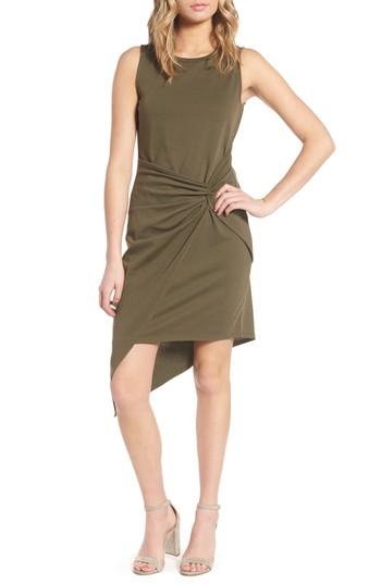 Women's Trouve Twist Front Dress - Green