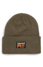 Men's Timberland Pro Logo Patch Beanie - Green