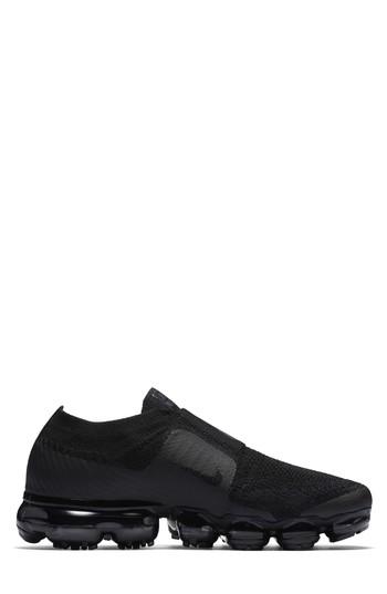 Women's Nike Air Vapormax Flyknit Moc Running Shoe .5 M - Black