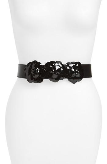Women's Fashion Focus Accessories Floral Chain Stretch Belt