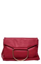 Urban Originals On Your Radar Vegan Leather Foldover Bag - Red