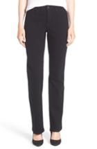 Women's Nydj Barbara Stretch Bootcut Jeans P - Black