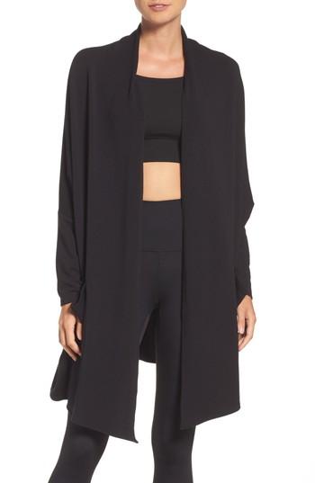 Women's Beyond Yoga Easy Rider Origami Cardigan - Black
