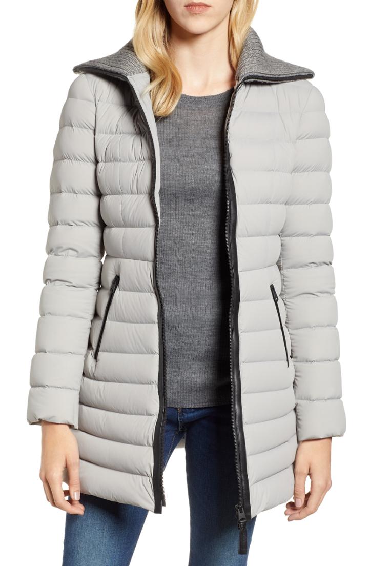 Women's Mackage Down Puffer Jacket - Grey
