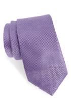 Men's Southern Tide Cape Pin Dot Silk Tie, Size - Purple