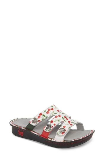 Women's Alegria 'venice' Sandal -8.5us / 38eu - Red