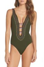 Women's Becca Quest One-piece Swimsuit - Green