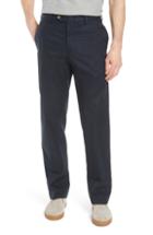 Men's Bills Khakis M2 Classic Fit Flat Front Travel Twill Pants X 34 - Blue