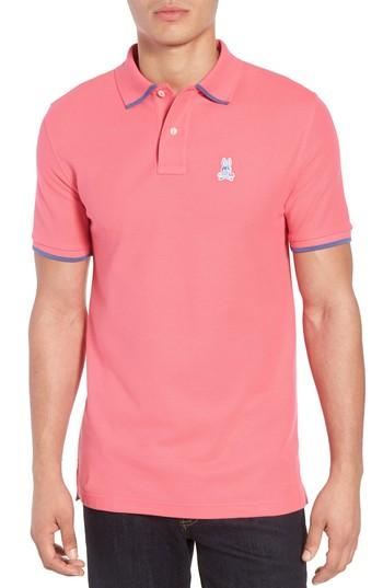 Men's Psycho Bunny Sandford Polo (xs) - Pink