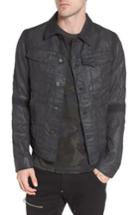 Men's G-star Raw Motac 3d Slim Denim Jacket, Size - Black