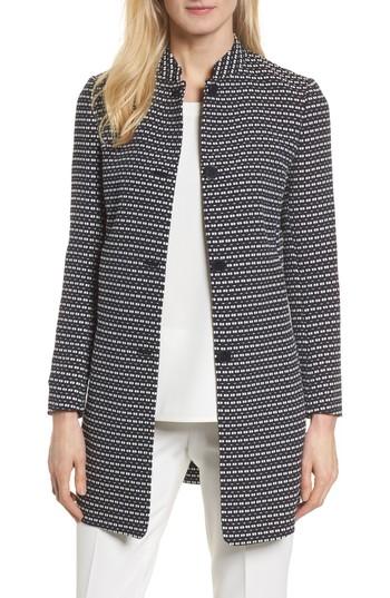 Women's Anne Klein Tweed Topper - Blue