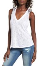 Women's Pst By Project Social T Raw Edge Tank - White