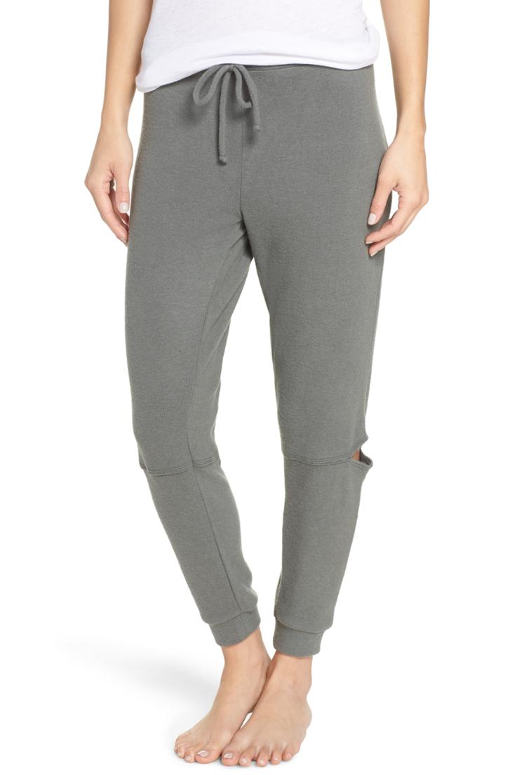 Women's Chaser Love Side Slit Knit Jogger Pants