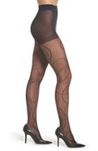 Women's Beautiful Legs By Caroline Fleming Dream On Pantyhose /x-large - Black