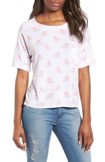 Women's Caslon Off-duty Pocket Tee Shirt - White