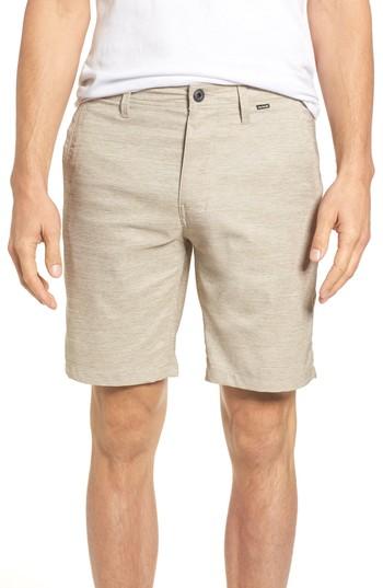 Men's Hurley Dri-fit Weston Shorts - Beige