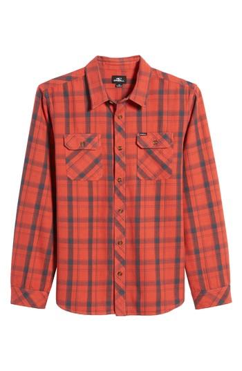 Men's O'neill Carpenter Flannel Shirt, Size - Blue